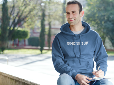 IAMSTARTUP Hoodie Outside Male